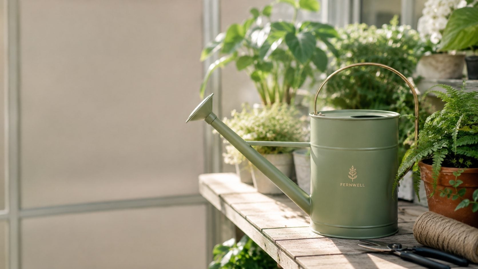 Custom printed watering cans with logo